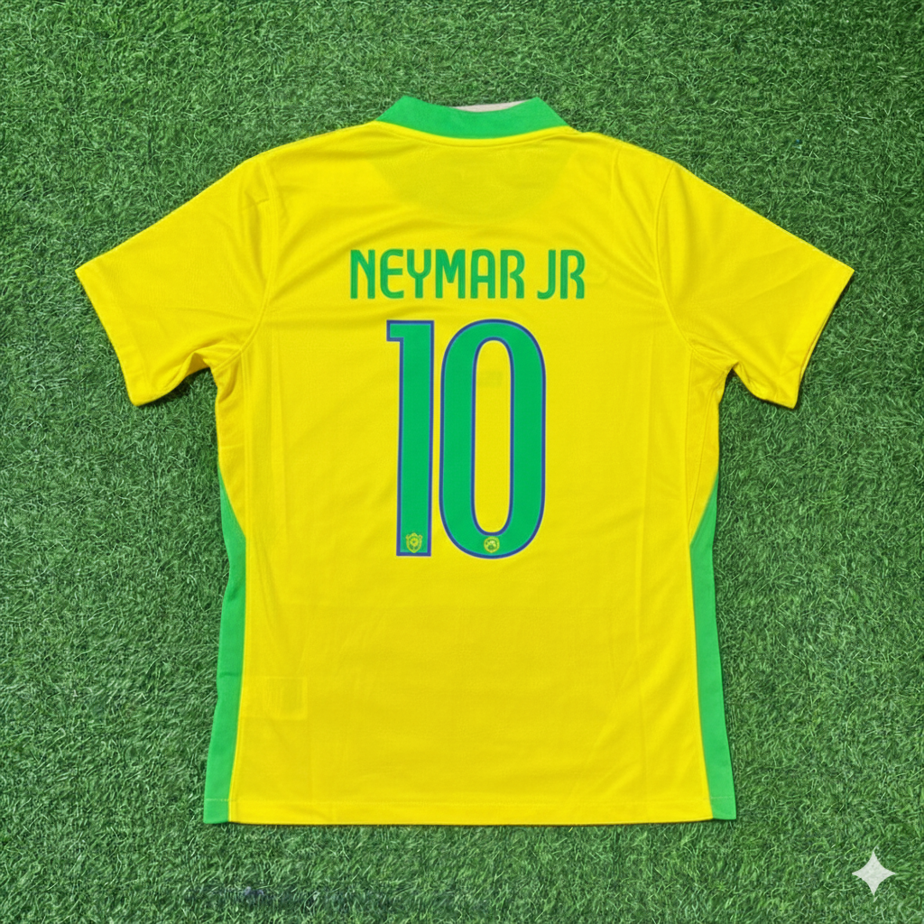 Neymar Jr 10 Brazil 2026 World Cup New Season Football Jersey