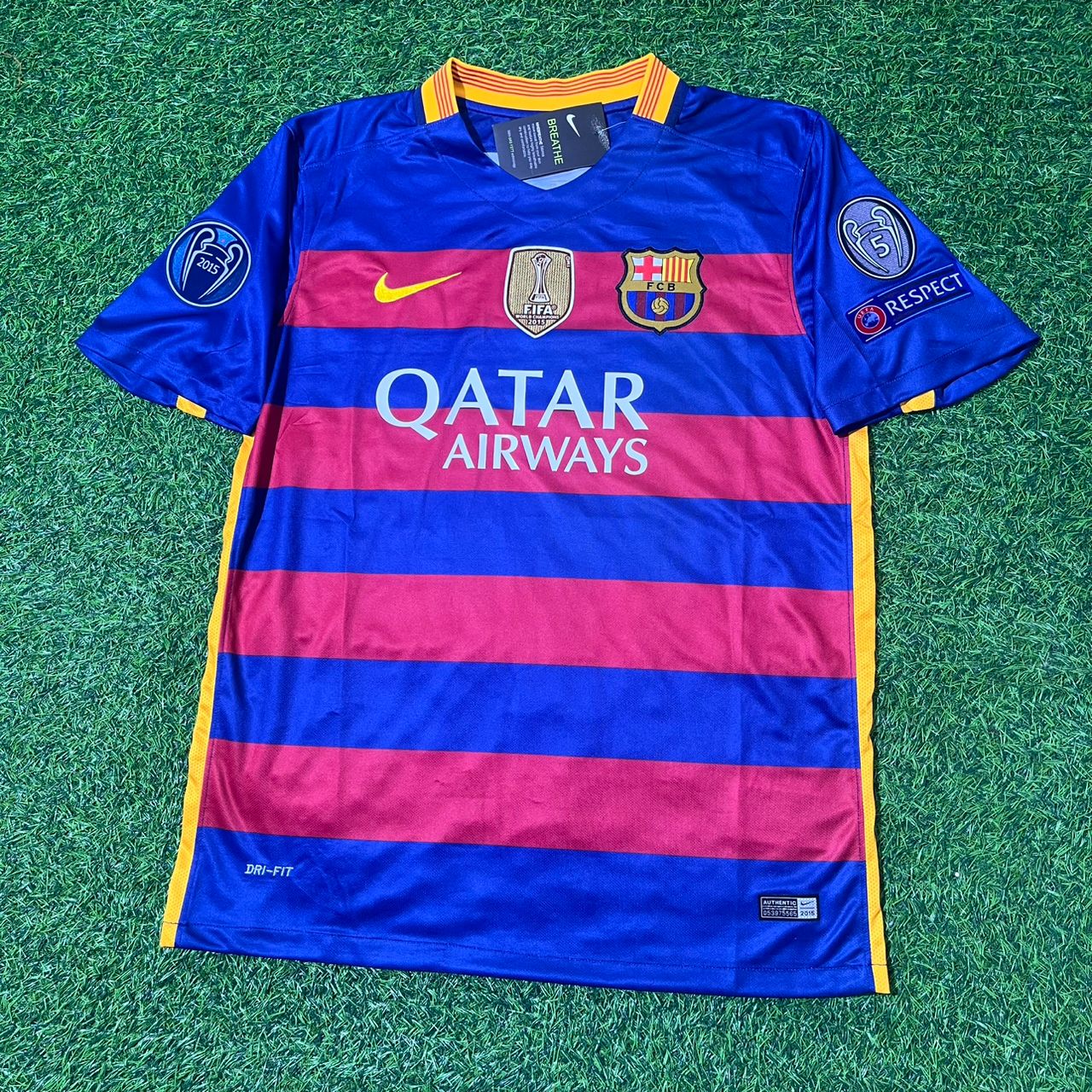 Neymar Jr Barcelona 2015/16 Retro Jersey Soccer Maillot Maglia Soccer Shirt