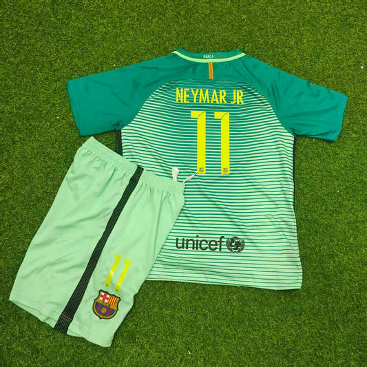 Neymar Jr Barcelona 2016/2017 Kids Retro Football Jersey