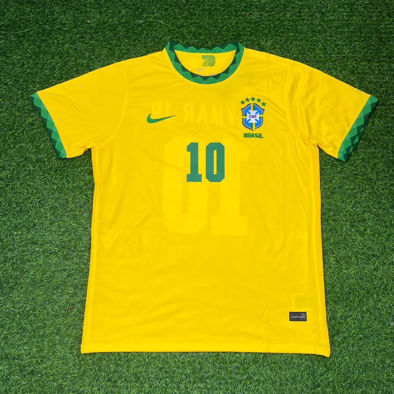 Neymar Jr Brazil 2021 Copa America Home Football Jersey