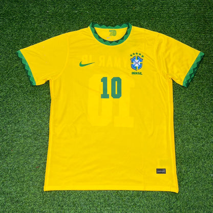 Neymar Jr Brazil 2021 Copa America Home Football Jersey