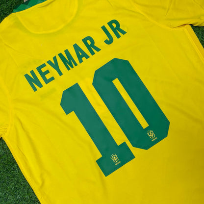 Neymar Jr Brazil 2021 Copa America Home Football Jersey