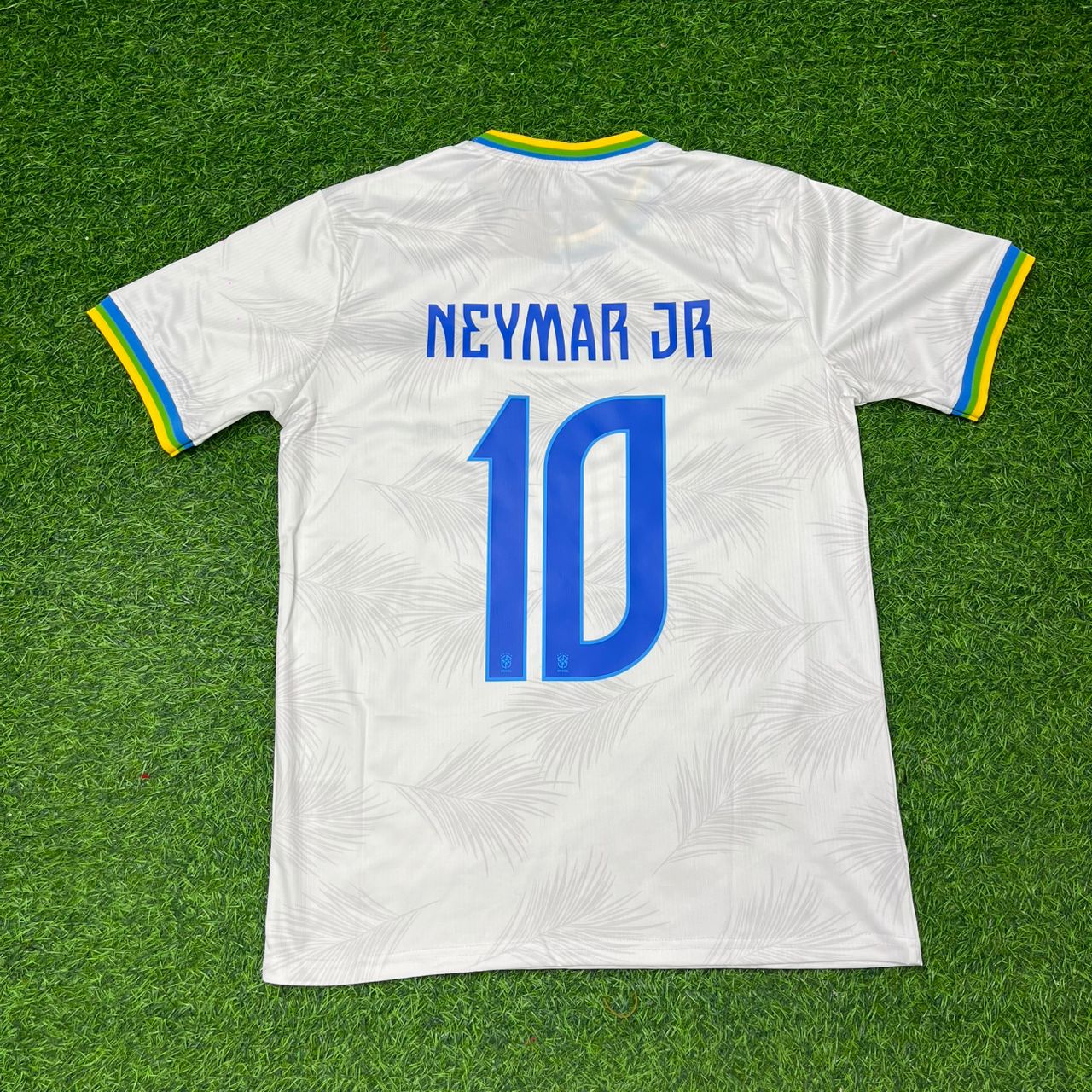 Neymar Jr Brazil 2026 White Football Jersey