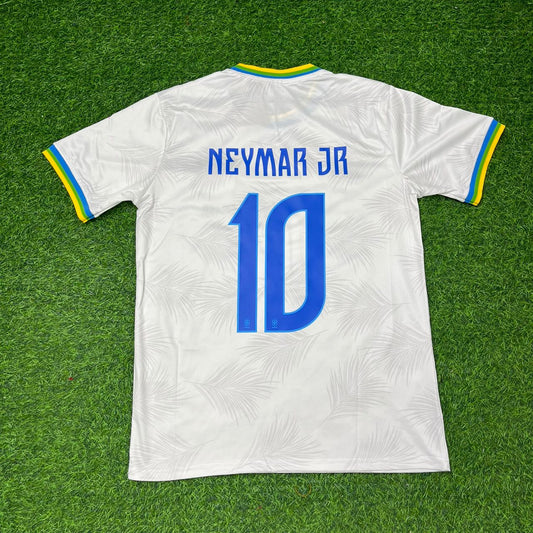 Neymar Jr Brazil 2026 White Football Jersey