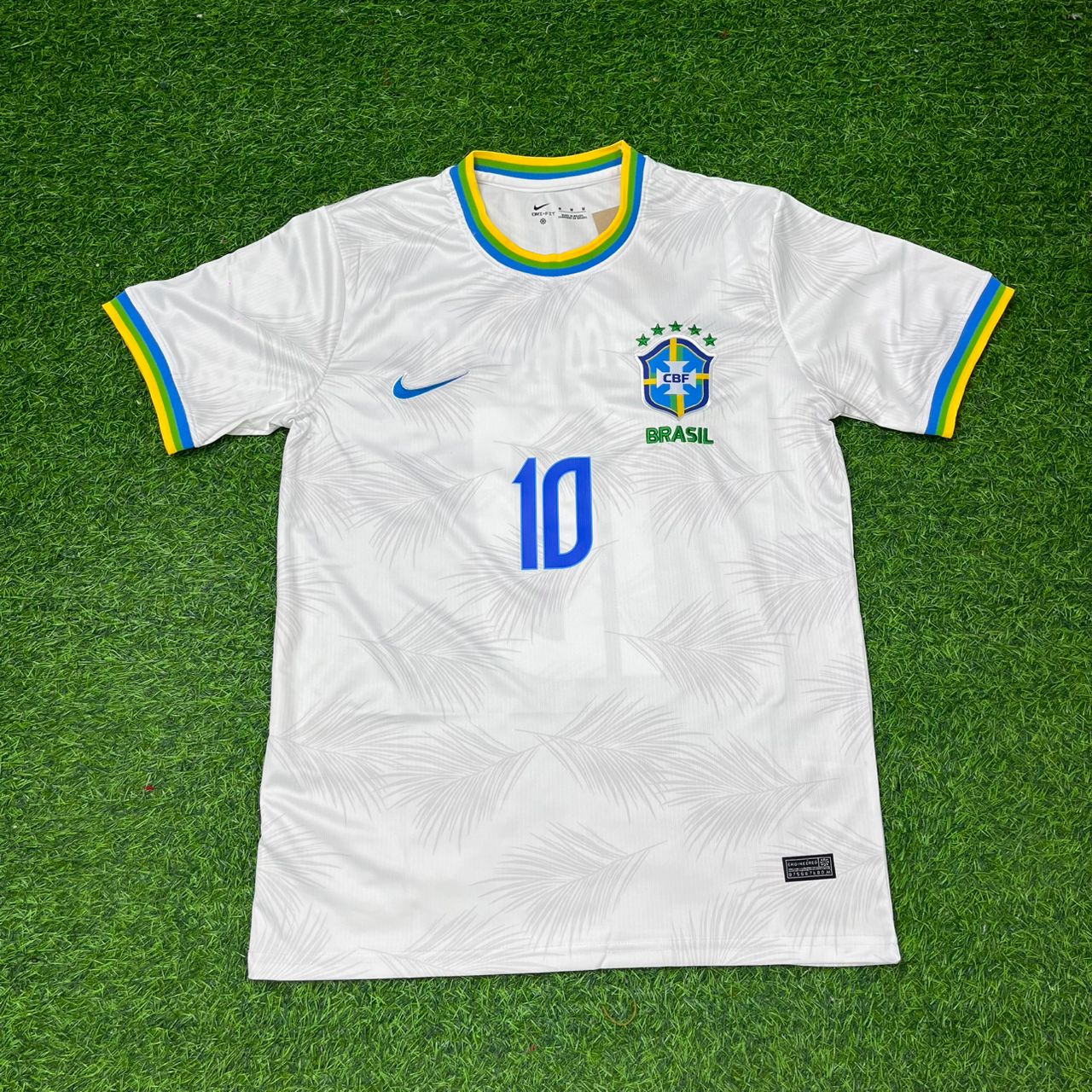 Neymar Jr Brazil 2026 White Football Jersey
