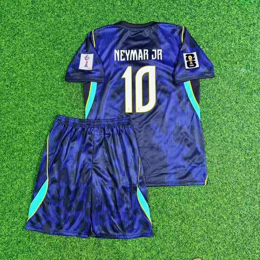 Neymar Jr Brazil 2026 World Cup Kids Football Jersey