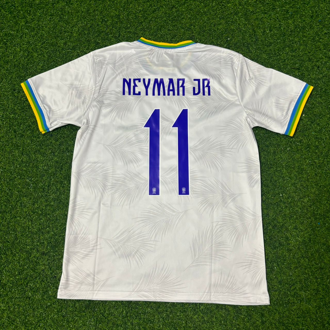 Neymar Jr Brazil 2026 White Football Jersey