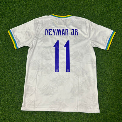 Neymar Jr Brazil 2026 White Football Jersey