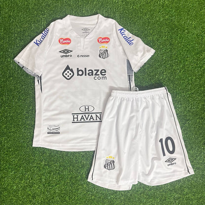 Neymar Jr Santos Kit Jersey Trikot Maillot Soccer Shirt