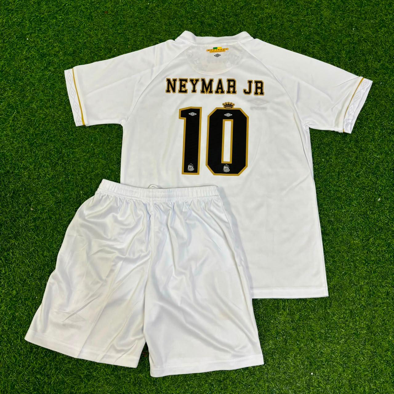 Neymar Jr Santos FC 2026-2027 New Season Kids Football Jersey Kit