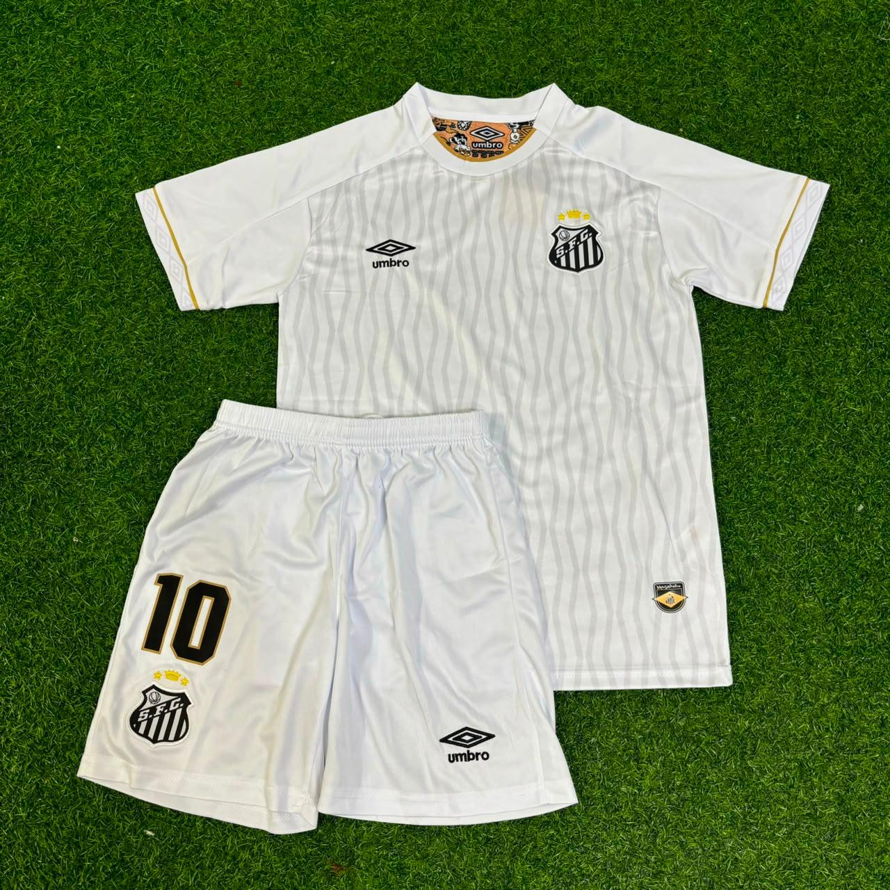 Neymar Jr Santos FC 2026-2027 New Season Kids Football Jersey Kit