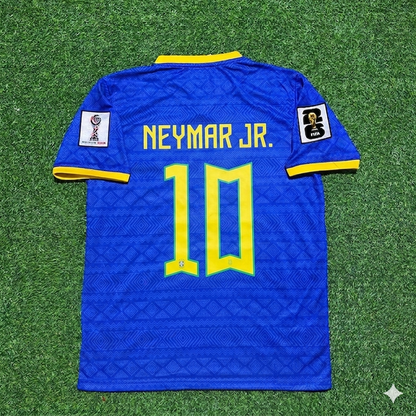 Neymar Jr 10 Brazil 2026 World Cup Blue New Season Football Jersey