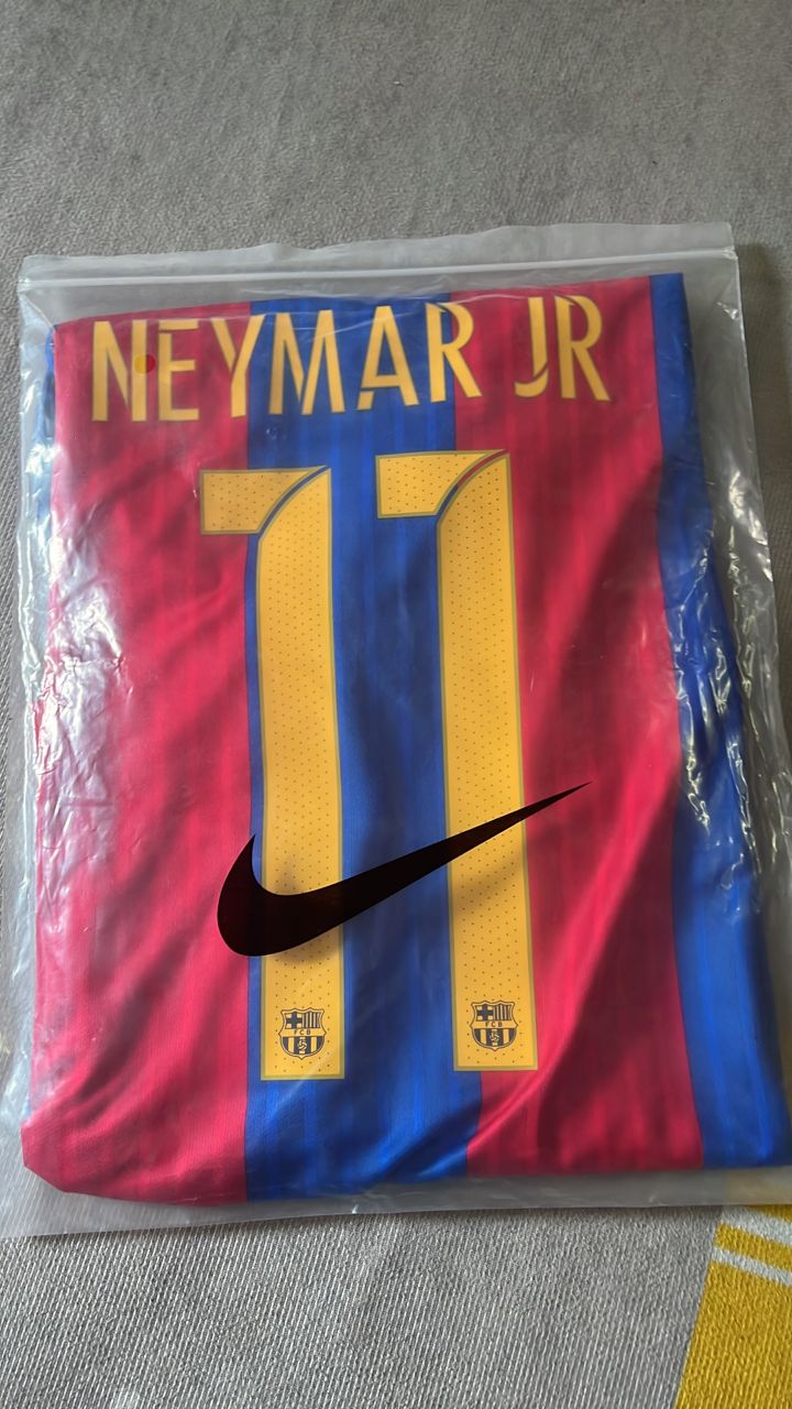 Neymar Jr. Barcelona Retro-Trikot