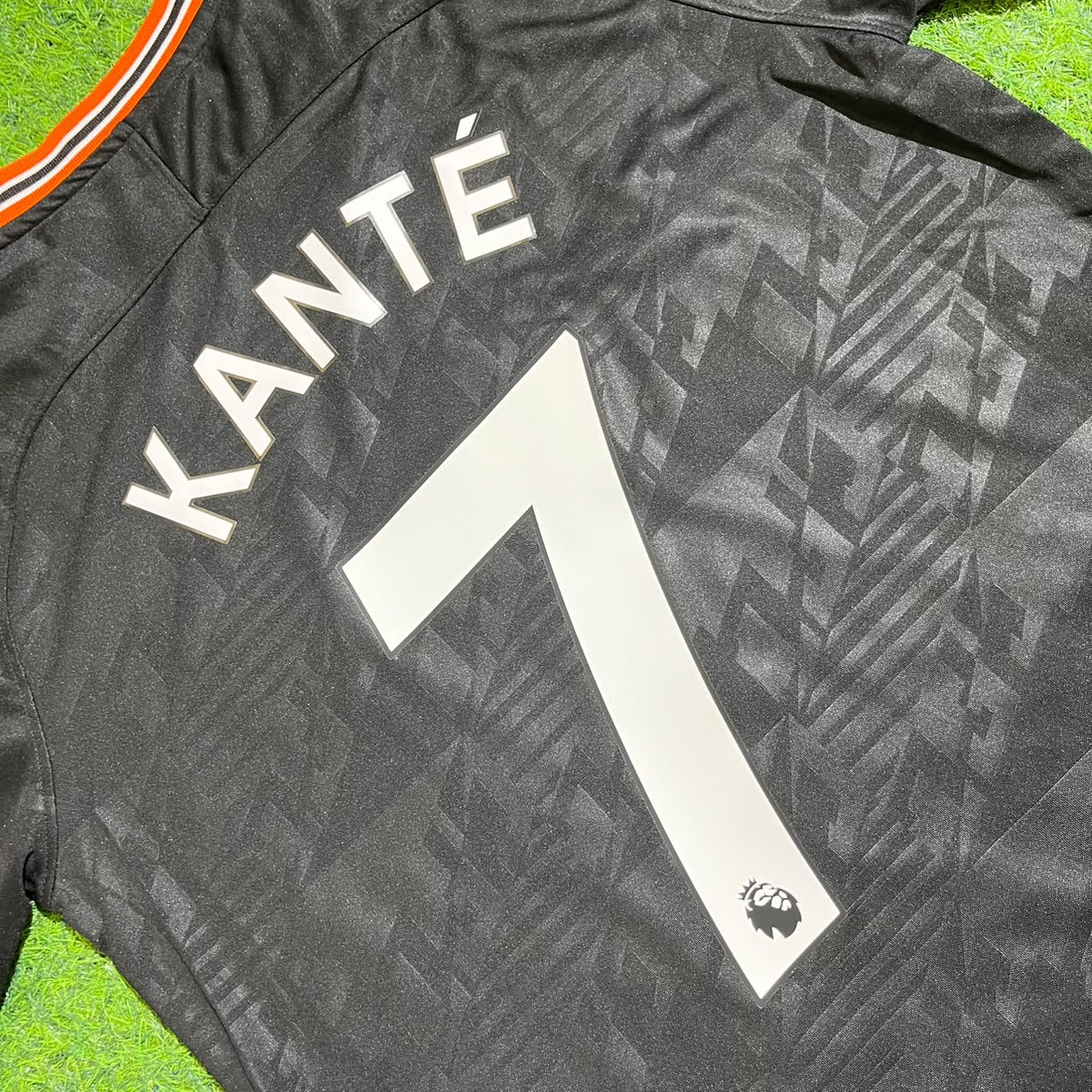 N’golo Kante 7- Chelsea 2019/2020 Away Black Retro Football Jersey Kit