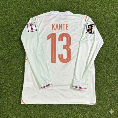 N'Golo Kanté #13 France 2026 World Cup Away Long Sleeve Jersey