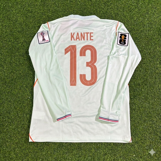 N'Golo Kanté #13 France 2026 World Cup Away Long Sleeve Jersey