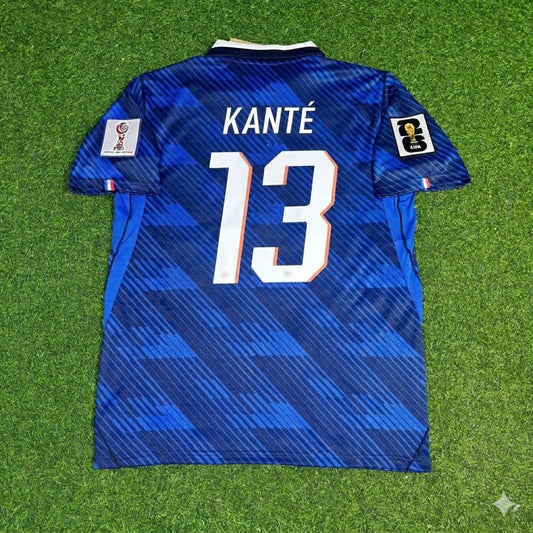 N'Golo Kanté 13- France Home 2026 World Cup Blue Football Jersey