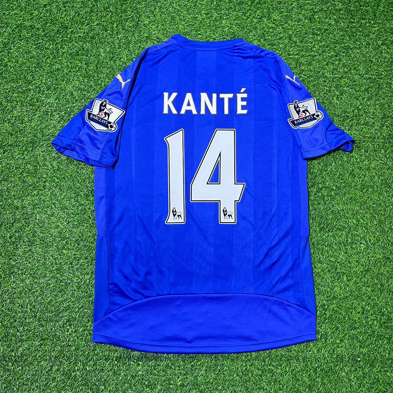 N'Golo Kanté Leicester City 2015/16 Premier League Retro-Trikot