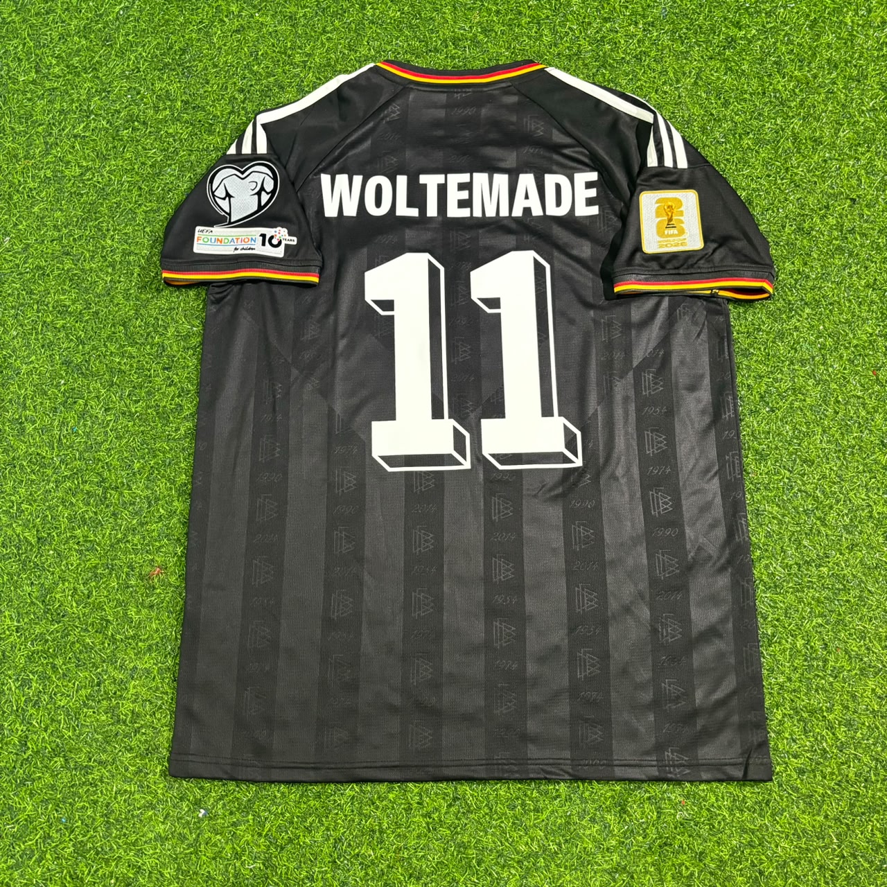 Nick Woltemade 11# Germany 2026 World Cup Black Style Football Jersey Trikot