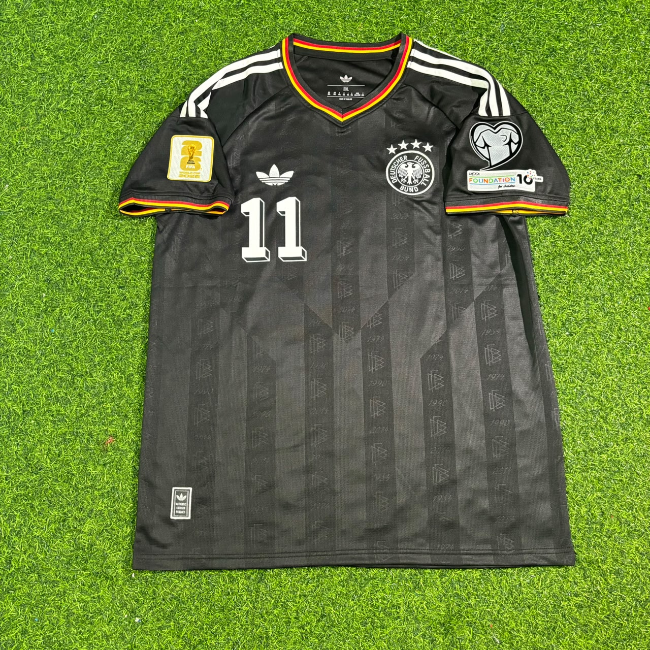 Nick Woltemade 11# Germany 2026 World Cup Black Style Football Jersey Trikot