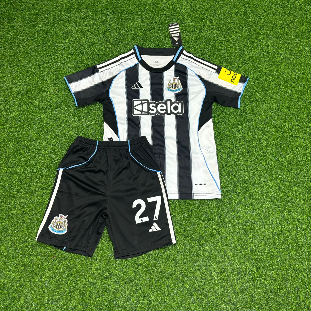 Nick Woltemade Kinder Newcastle United Heimtrikot-Set für die Saison 2025/26 – Neues Heimtrikot-Set