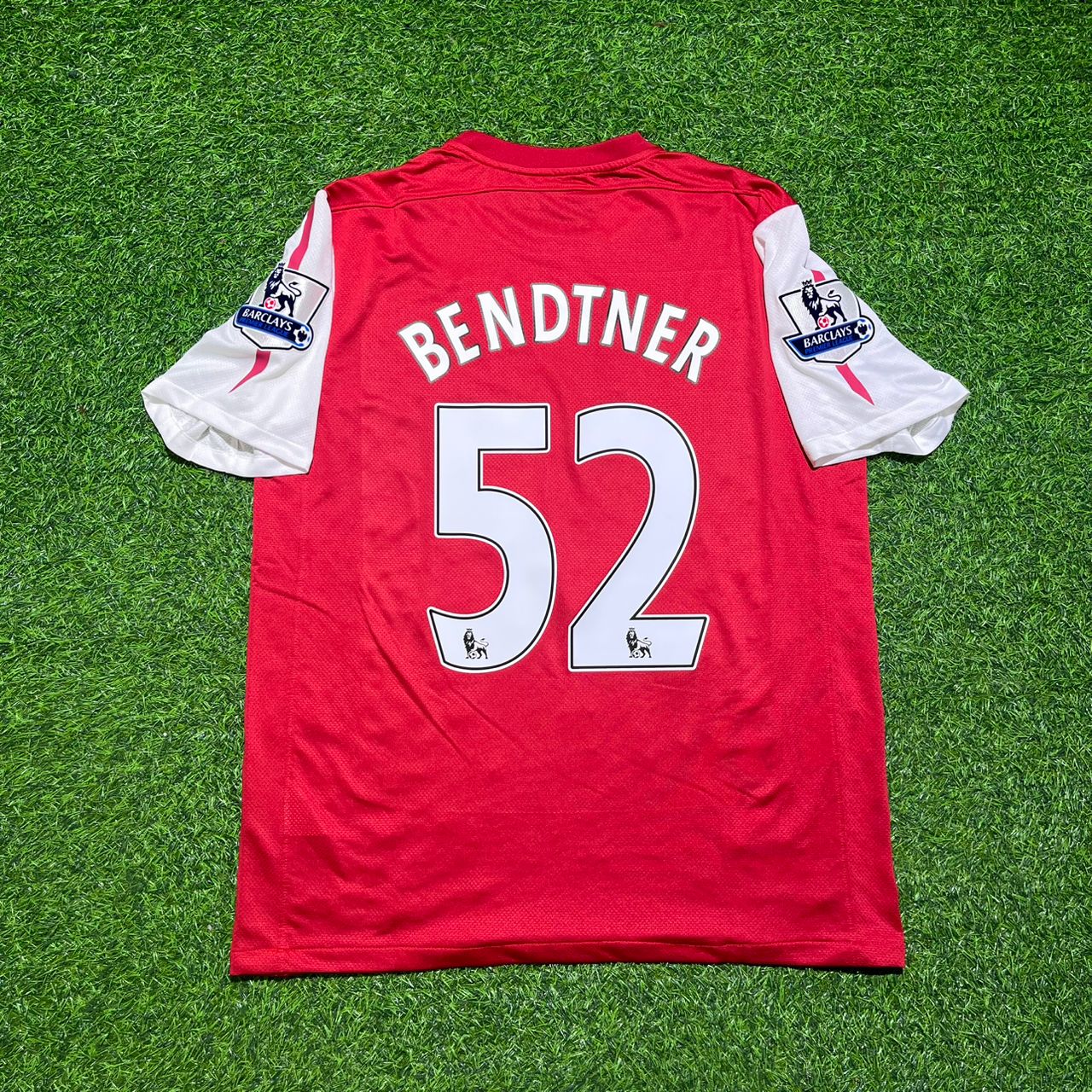 Nicklas Bendtner LORD Arsenal 2010-2011  Retro Kit Jersey Trikot Maglia Soccer Shirt