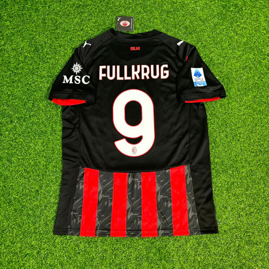 Niclas Füllkrug AC Milan New Season Football Jersey