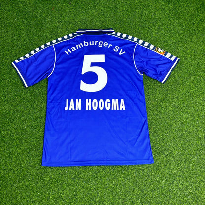 Nico-Jan Hoogma Hamburger SV 2000-2001 Retro Heimtrikot Rot – Fußballtrikot
