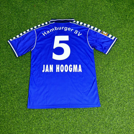 Nico-Jan Hoogma Hamburger SV 2000-2001 Retro Heimtrikot Rot – Fußballtrikot