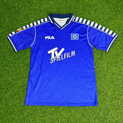 Nico-Jan Hoogma Hamburger SV 2000-2001 Retro Heimtrikot Rot – Fußballtrikot