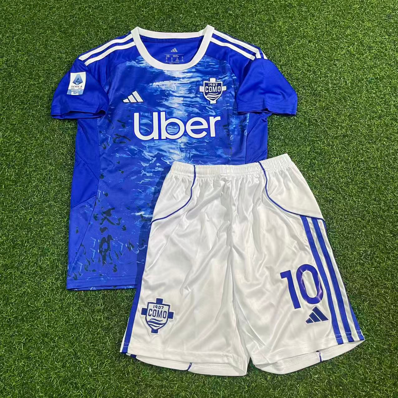 Nico Paz Como Kids 2026 New Season Football Jersey