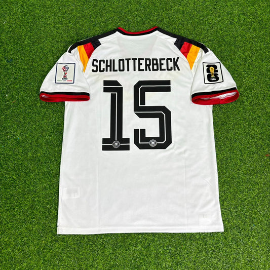 Nico Schlotterbeck Germany 2026 World Cup Home Jersey Trikot Maillot