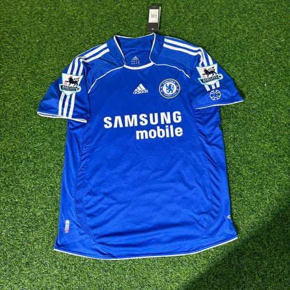 Nicolas Anelka – Chelsea 2006–2008 Season Retro Kit Jersey – | Trikot | Maillot Soccer Shirt
