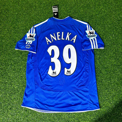 Nicolas Anelka – Chelsea 2006–2008 Season Retro Kit Jersey – | Trikot | Maillot Soccer Shirt