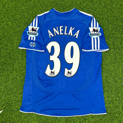 Nicolas Anelka – Chelsea 2006–2008 Season Retro Kit Jersey – | Trikot | Maillot Soccer Shirt