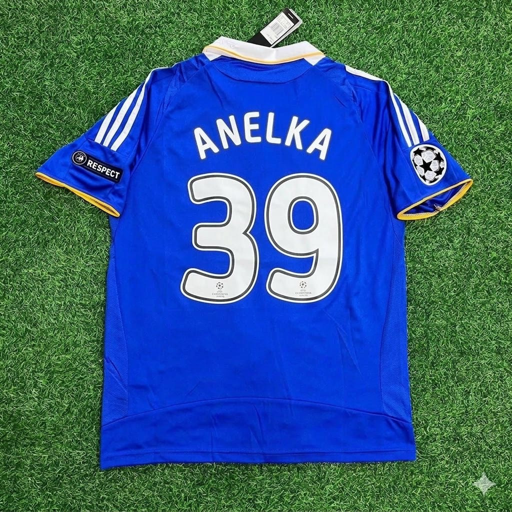 Nicolas Anelka 39- Chelsea 2008 Champhions League Final Jersey Trikot Soccer Shirt