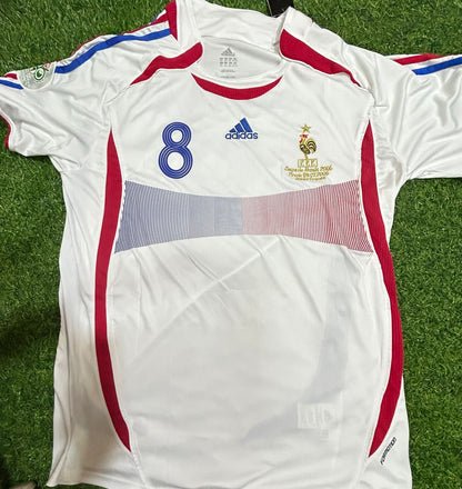 Nicolas Anelka France 2006 World Cup Final White Retro Kit – | Trikot | Maillot