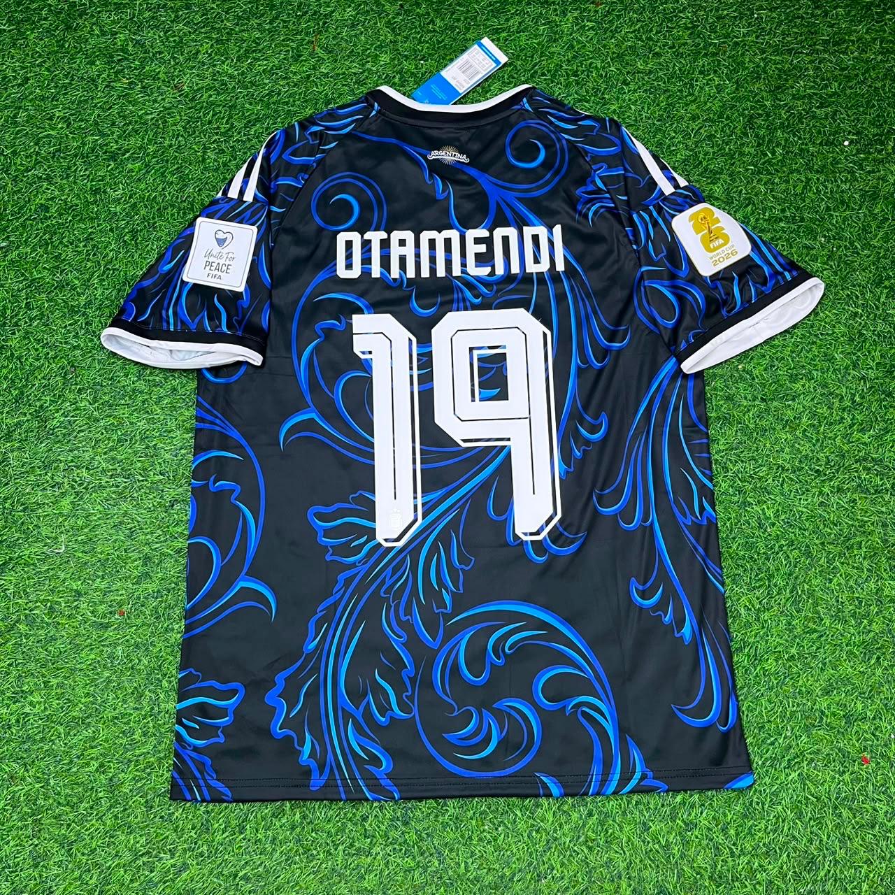 Nicolás Otamendi #19 Argentina 2026 World Cup New Season Football Jersey Kit