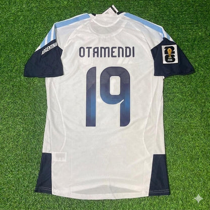 Nicolas Otamendi Argentina 2026 World Cup White Player Version New Season Football Jersey Kit