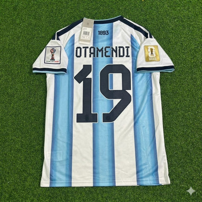 Nicolas Otamendi Argentina 2026 World Cup Football Jersey Kit