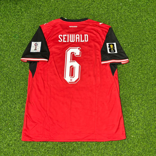 Nicolas Seiwald 6- Austria 2026 World Cup Kit Jersey Trikot Maillot
