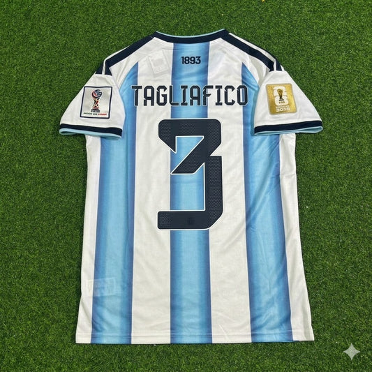 Nicolas Tagliafico Argentina 2026 World Cup Football Jersey Kit