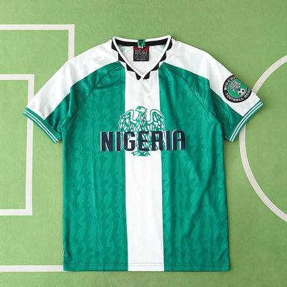 Nigeria 1996 Season Home Retro Kit Jersey