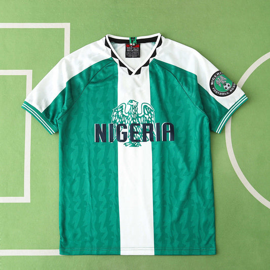 Nigeria 1996 Season Home Retro Kit Jersey