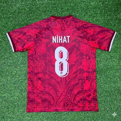 Nihat Kahveci #8 Turkey Legendary Retro Football Jersey
