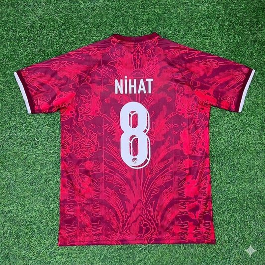 Nihat Kahveci #8 Turkey Legendary Retro Football Jersey