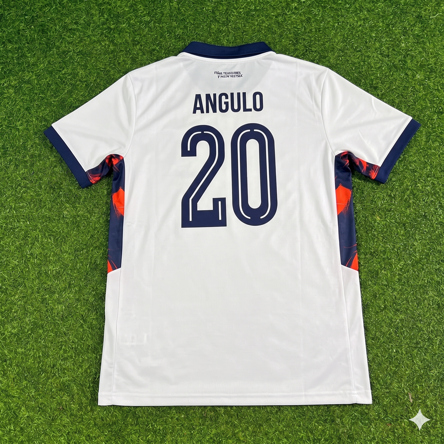 Nilson Angulo #20 Ecuador 2026 World Cup White Football Jersey