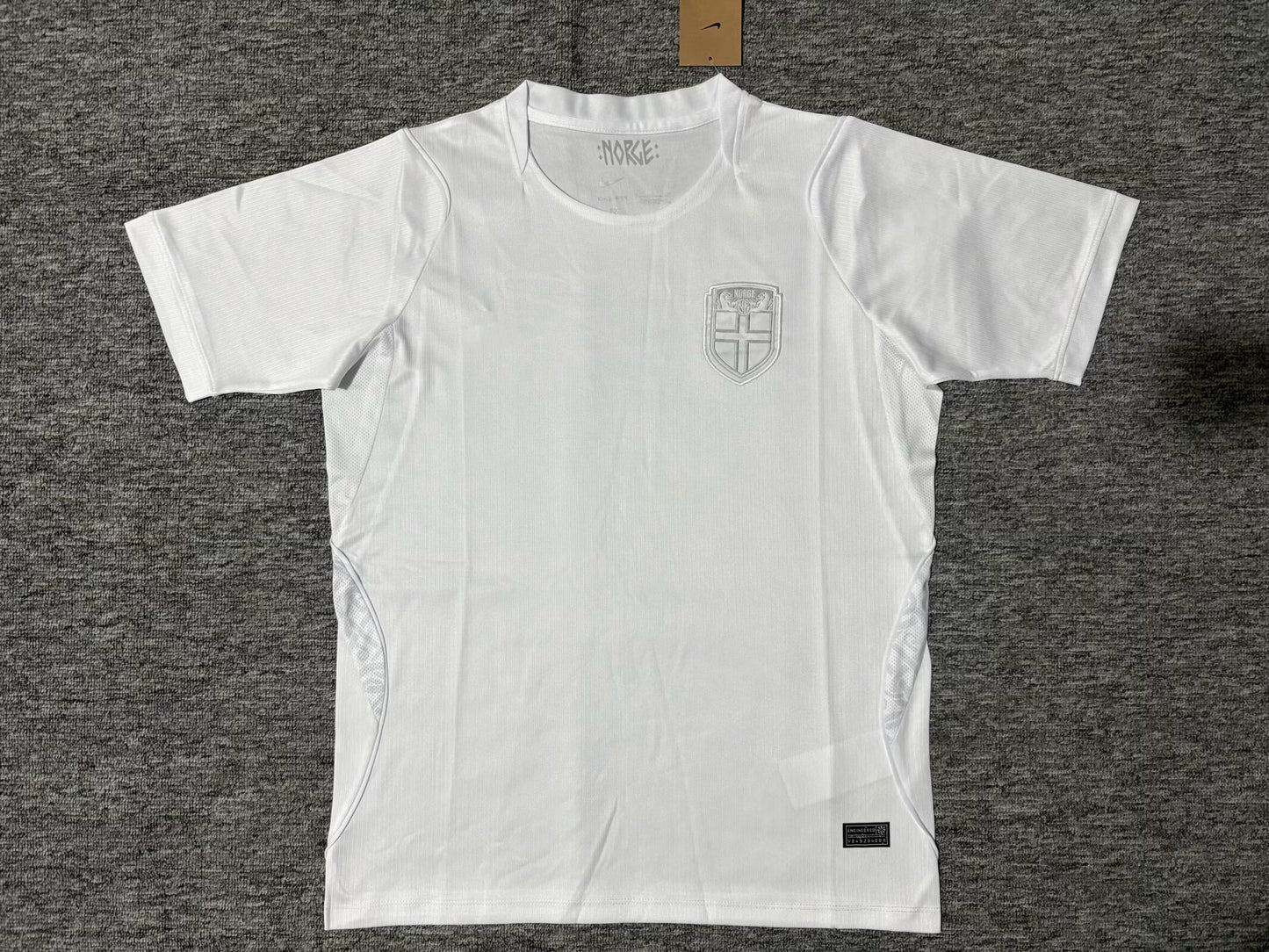 Norway 2026 World Cup White Away Football Jersey