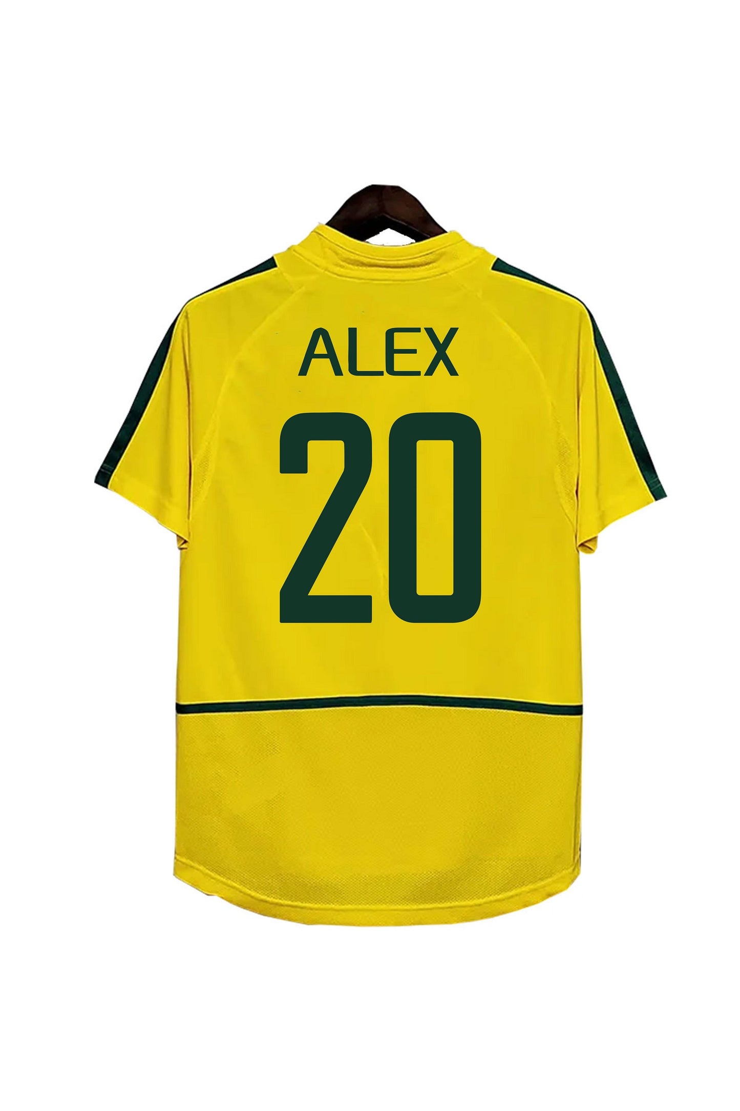 Alex de Souza Fenerbahce Legend Brazil Retro Football Jersey Formasi Trikot