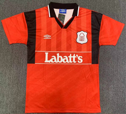 Nottingham Forest 1994/1995  Red Home Retro Jersey